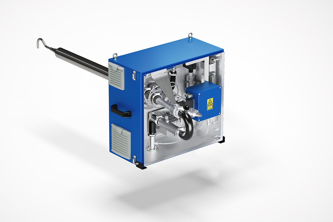 D-R 909 measuring device with probe